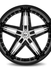 Diablo Blitz Wheel 24x10 6x127 35 78.1 Gloss Black                                     - G1-24161273578LB - Image 3